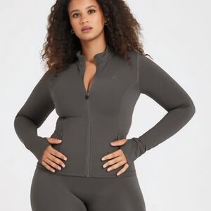 Taupe Oner Active Zip-Up Active Jacket